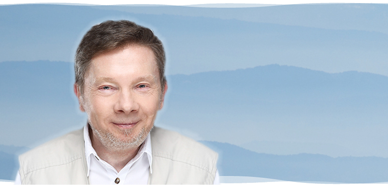 ECKHART TOLLE "JETZT oder NIE"TOUR 2019