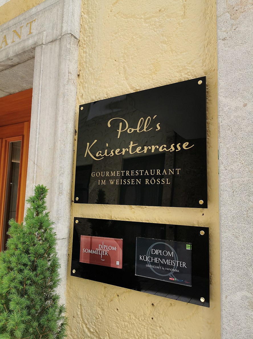 Im Weissen Rössl: Poll's Kaiserterrasse - das Gourmetrestaurant im Weissen Rössl