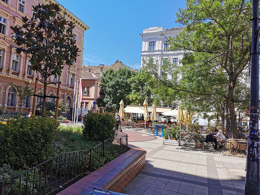 nicko cruises: schöner ruhiger Platz in Budapest