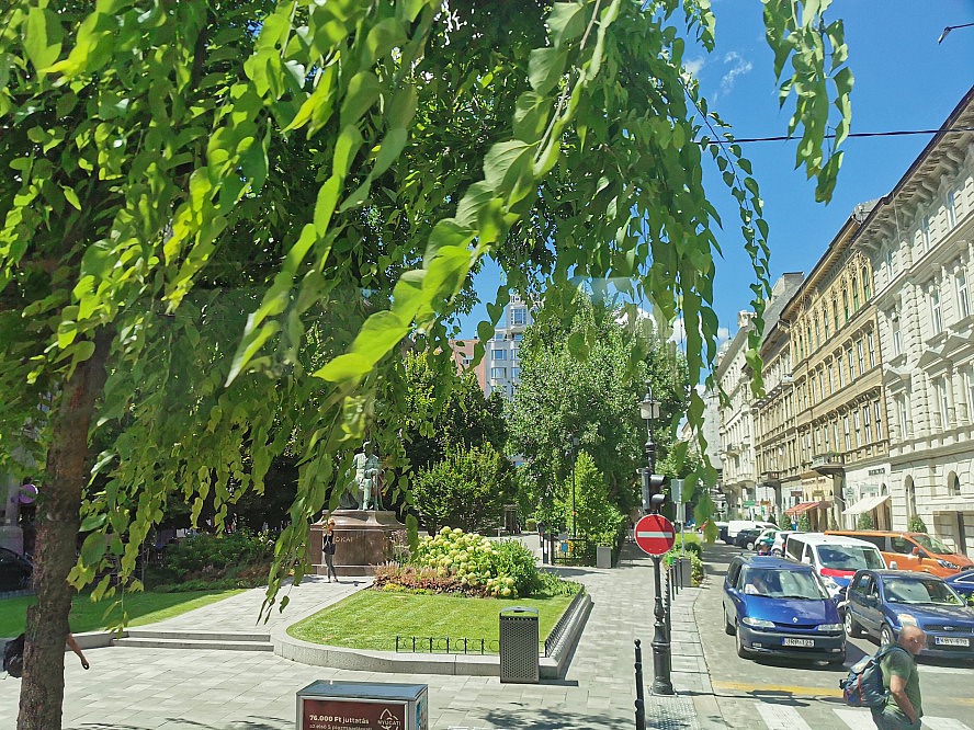 nicko cruises: Straße im Zentrum von Budapest