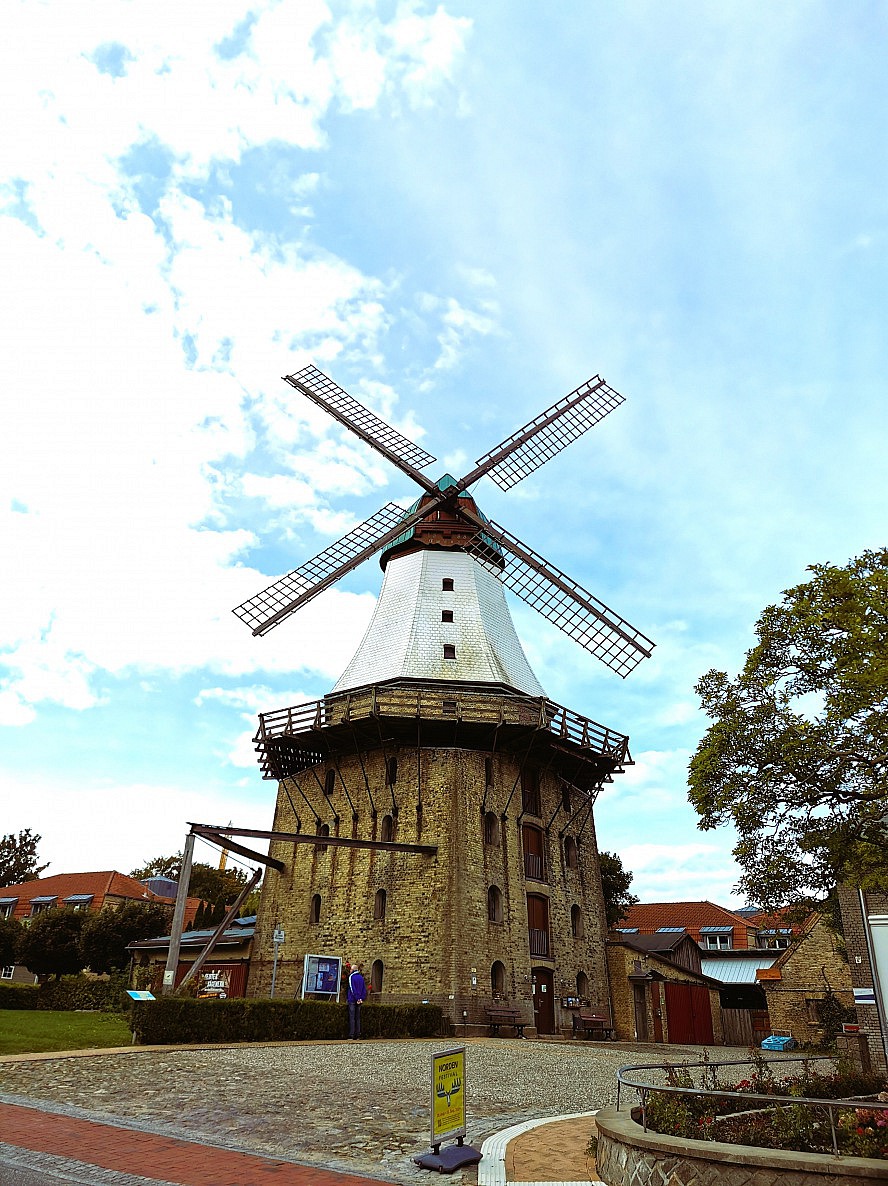 Südspeicher Kappeln: die alte Windmühle in Kappeln