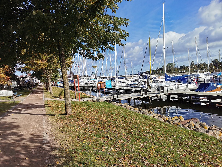 Südspeicher Kappeln: die Marina von Kappeln