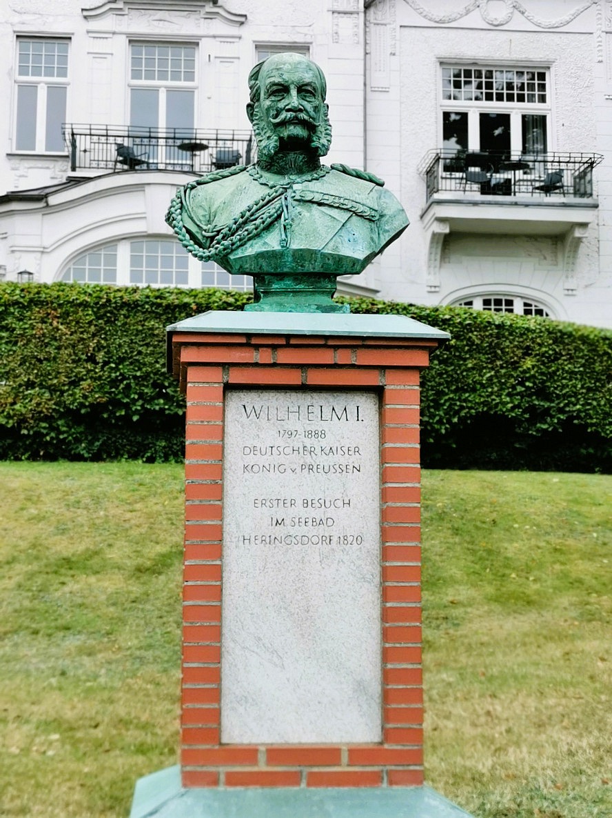 Strandhotel Heringsdorf: Kaiser Wilhelm Büste