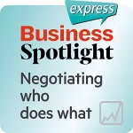 div.: Business Spotlight express - Mein Alltag: Wortschatz-Training Business-Englisch - Die Verteilung von Aufgaben verhandeln: 